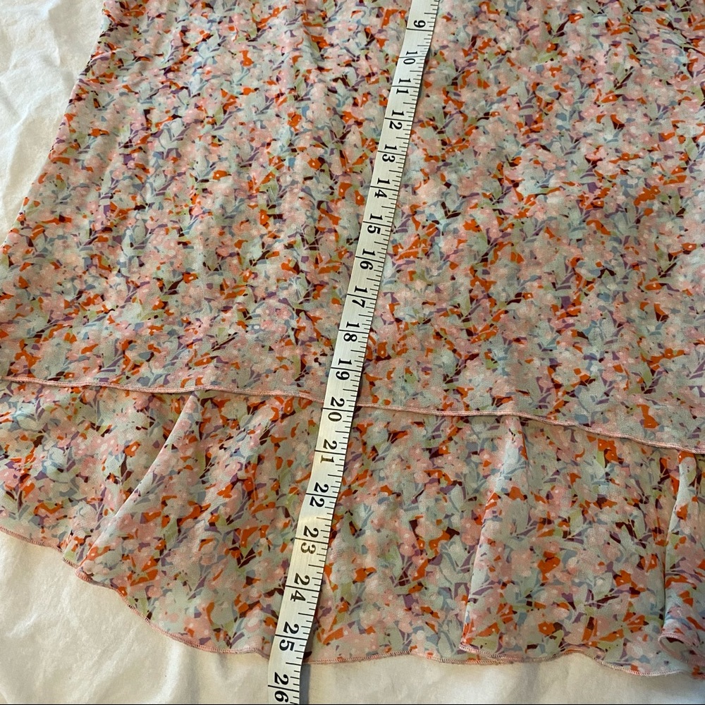 CAbi Floral Sleeveless Tiered Blouse B64 - Picture 12 of 14